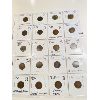 Image 1 : LOT OF 20 - US INDIAN HEAD PENNIES - 1879 TO 1909