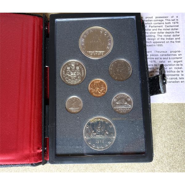 1976  RCM PROOF SET - DOUBLE DOLLAR
