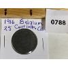 Image 1 : BELGIUM 1916 25 CENTIMES LION COIN