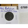 Image 1 : BELGIUM 1916 10 CENTIMES COIN