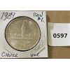 Image 1 : 1939 CDN SILVER DOLLAR - UNCIRCULATED