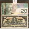 Image 1 : LOT OF 2 - CDN $20 BANKNOTES 