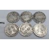 Image 1 : LOT OF 6 - ANTIQUE CHINESE SILVER PLATED COINS