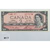 Image 1 : 1954 CANADA $2 BILL - ALMOST UNCIRCULATED