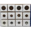 Image 2 : LOT OF 12 - NEWFOUNDLAND COINS - BIG PENNIES & 5 CENT SILVERS