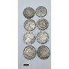 Image 2 : LOT OF 8 - SILVER PLATE CHINESE COINS