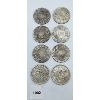 Image 2 : LOT OF 8 - SILVER PLATE CHINESE COINS