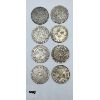 Image 2 : LOT OF 8 - SILVER PLATE CHINESE COINS