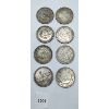 Image 2 : LOT OF 8 - SILVER PLATE CHINESE COINS