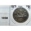 Image 1 : 1959 UNCIRCULATED CDN SILVER DOLLAR