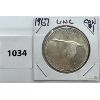 Image 1 : 1967 CDN UNCIRCULATED SILVER DOLLAR
