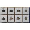 Image 2 : LOT OF 8 - CDN SILVER 10 CENT COINS - 1947 TO 1967