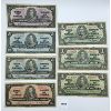 Image 1 : LOT OF 7 - 1937 CDN BANKNOTES 