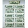 Image 3 : LOT OF 21 - CDN ONE DOLLAR BANKNOTES - SEE ALL PICS