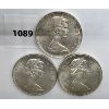 Image 2 : LOT OF 3 - CDN SILVER DOLLARS - 1966