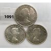 Image 2 : LOT OF 3 - CDN SILVER DOLLARS - 1960
