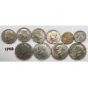 Image 2 : LOT OF 10 - 6 US 1$ COINS AND 4 US 50 CENT COINS