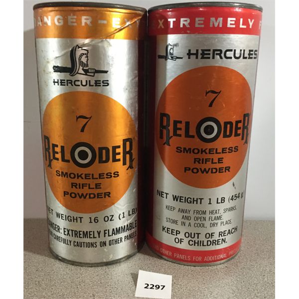 POWDER: 2 LBS HERCULES RELOADER 7