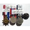 Image 1 : LOT OF 4 - BRITISH INDIA MEDALS - MULE CORPS / FRONTIER FORCE