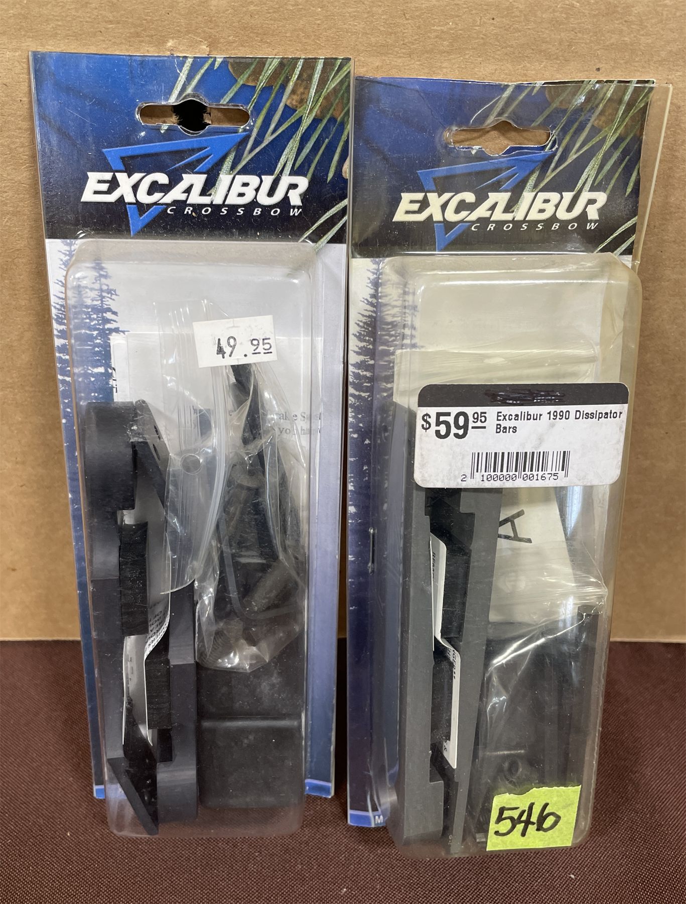 Excalibur Accessory Chart LOT OF 2 - EXCALIBUR BOW ACCESSORIES - Kidd Family Auctions