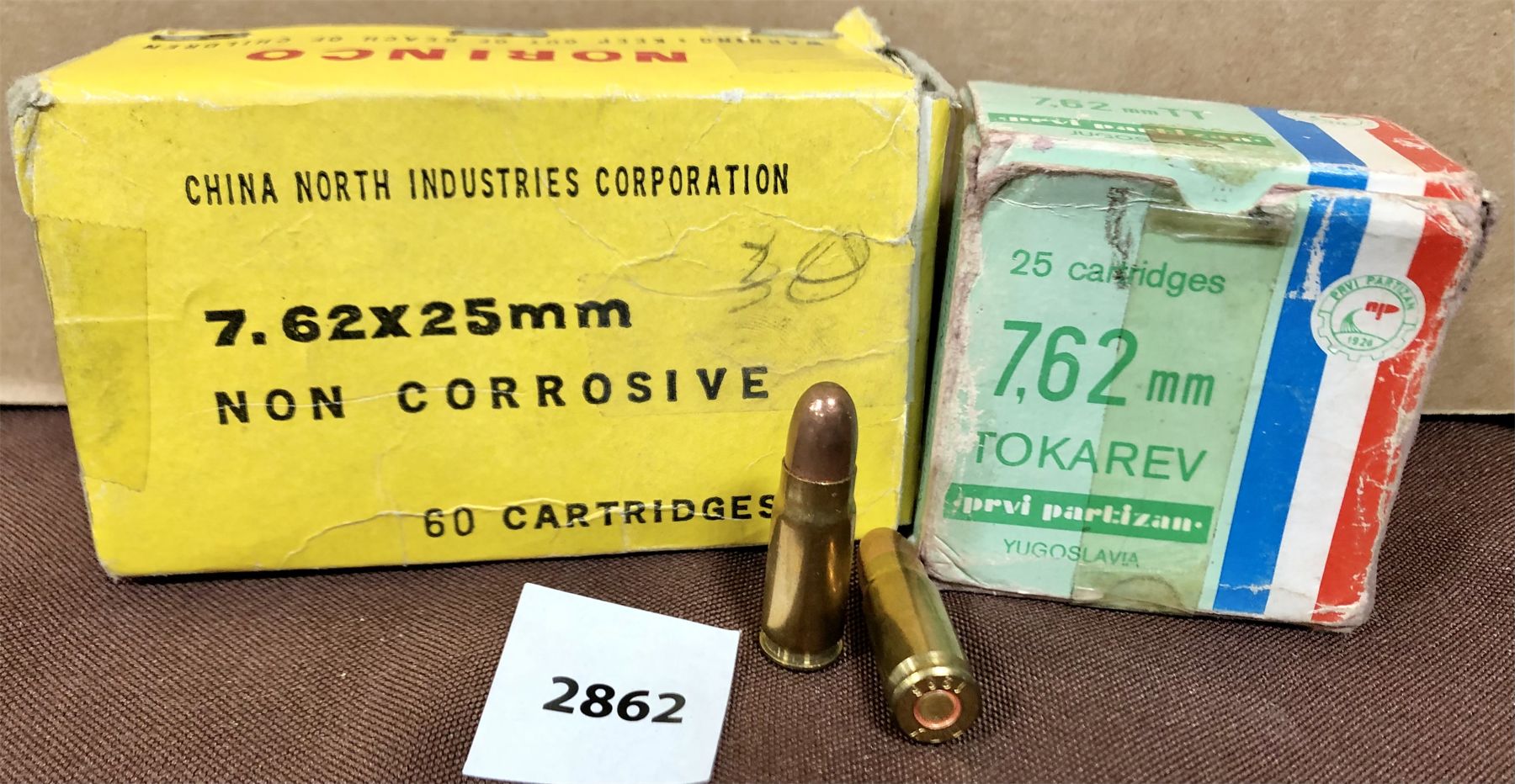 AMMO 84 X 7 62 X 25 TOKAREV Kidd Family Auctions Ammo 84 x 7 62 x 25 tokarev kidd family auctions
