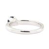 Image 3 : 0.70 ctw Sapphire Solitaire Ring - 14KT White Gold