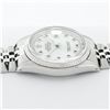 Image 6 : Rolex Mens Stainless Steel Mother Of Pearl Diamond & Ruby Datejust Wristwatch