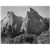 Image 1 : Adams - Court of the Patriarchs, Zion National Park Utah