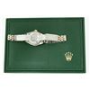 Image 8 : Rolex Ladies 2 Tone MOP & Sapphire Diamond Datejust Wriswatch With Rolex Box 26M