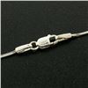 Image 8 : Vintage 18K White Gold 2.59 ctw 3 Rose Cut Diamond Drop Pendant w/ Triple Halo