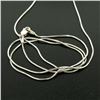 Image 9 : Vintage 18K White Gold 2.59 ctw 3 Rose Cut Diamond Drop Pendant w/ Triple Halo