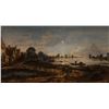 Image 1 : Aert van der Neer - River View by Moonlight