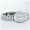 Image 5 : Rolex Ladies Stainless Steel Light Pink MOP 18K Gold Diamond Bezel Datejust Wris