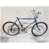 Image 2 : BLUE HUFFY SAVANNAH 14 SPEED, 22" FRAME MOUNTAIN BIKE (MISSING SEAT)