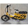 Image 1 : YELLOW TERN GSD SINGLE SPEED, 17" FRAME, FULL DISC BRAKES ELECTRIC BIKE (NO KEY, NO CHARGER)