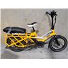 Image 2 : YELLOW TERN GSD SINGLE SPEED, 17" FRAME, FULL DISC BRAKES ELECTRIC BIKE (NO KEY, NO CHARGER)