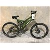Image 2 : GREEN NORCO ATOMIK 8 SPEED, FULL SUSPENSION MOUNTAIN BIKE