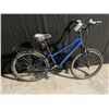 Image 2 : BLUE NO NAME, 24 SPEED FRONT SUSPENSION HYBRID STYLE MOUNTAIN BIKE