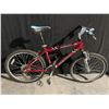 Image 2 : RED DUNLOP TELLURIDE, 21 SPEED FRONT SUSPENSION MOUNTAIN BIKE