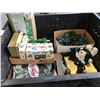 Image 2 : LARGE BIN OF ASSORTED CHRISTMAS DECORATIONS INCLUDING MULTI COLOURED LIGHTS, CHRISTMAS TREE, AND