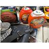 Image 2 : LOT OF ASSORTED HAND BAGS, TATTOO KIT, 2 CONTAINERS OF TIDE PODS, BASKET BALL AND ASSORTED ARTWORK