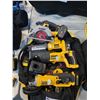Image 2 : DEWALT TOOL BAG WITH ASSORTED DEWALT CORDLESS POWER TOOLS INCLUDING 6-1/2" CIRCULAR SAW,