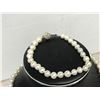 Image 2 : PEARL NECKLACE WITH MATCHING PEARL BRACELET