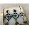 Image 2 : 2 BOXED SETS OF EMBELLISHED COSTUME JEWELRY