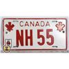 Image 1 : #188 CANADIAN MILITARY ARMY 1985 LICENCE PLATE