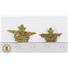 Image 1 : #410 LOT OF 2 WW2 CANADIAN AIR CADET BADGES