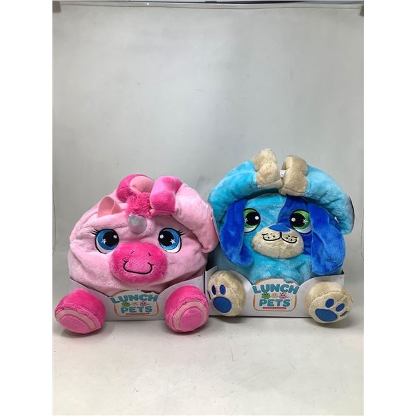 Lunch Pets Plush Toys Lot Of 2
