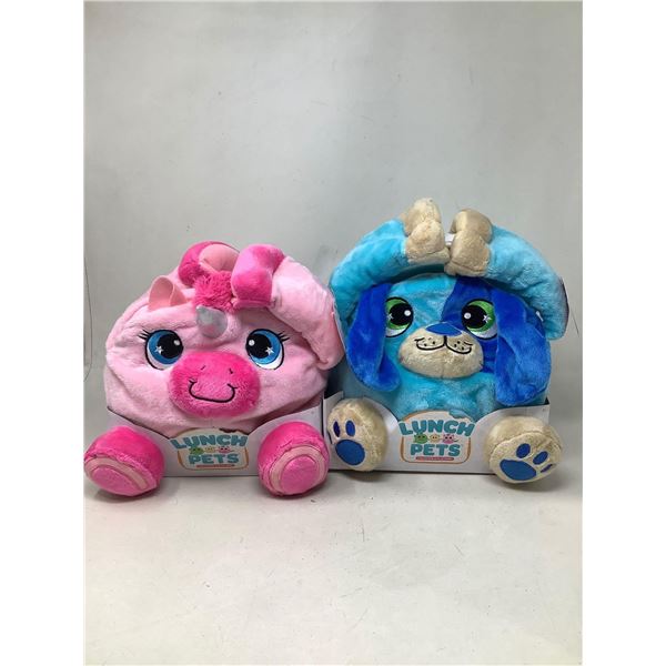 Lunch Pets Plush Toys Lot Of 2