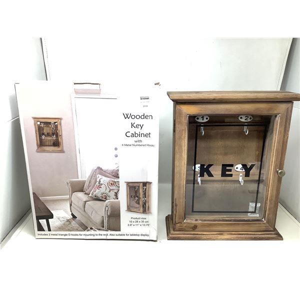 Wooden Key Cabinet