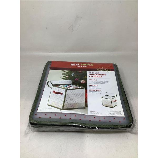 Real Simple Solutions 64-Count Ornament Storage